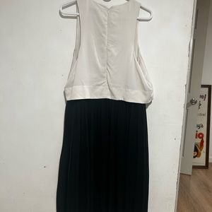 Black and white dress